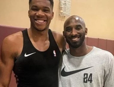 Μπασκετική προπόνηση άλλου επιπέδου με Κόμπι Μπράιαντ και Αντετοκούνμπο